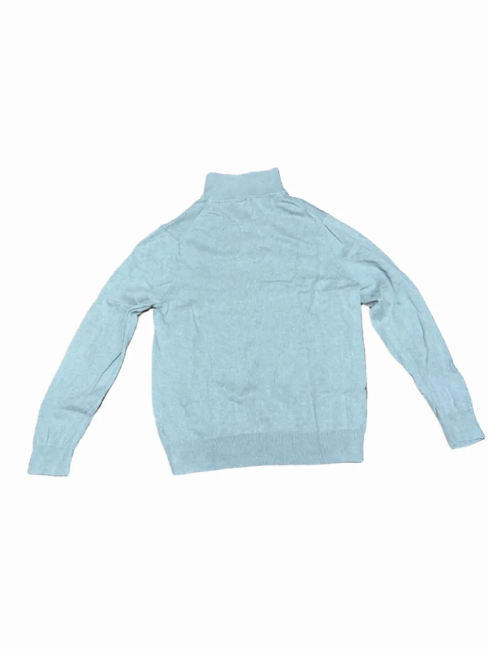 NWT J.Crew Cotton quarter-zip sweater in large